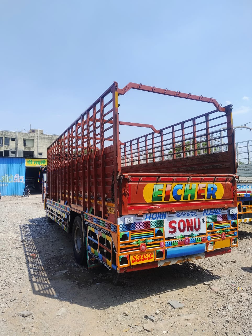 Real Poonia Movers fleet proof for Textile Manufacturing